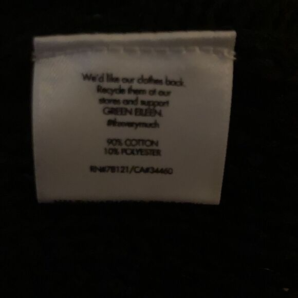 EILEEN FISHER Black Bateau Chainmail Sequin Sweater - Picture 4 of 4